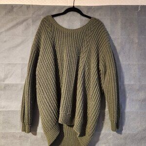Torrid Green Knit Sweater Size 2